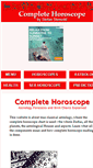 Mobile Screenshot of completehoroscope.org
